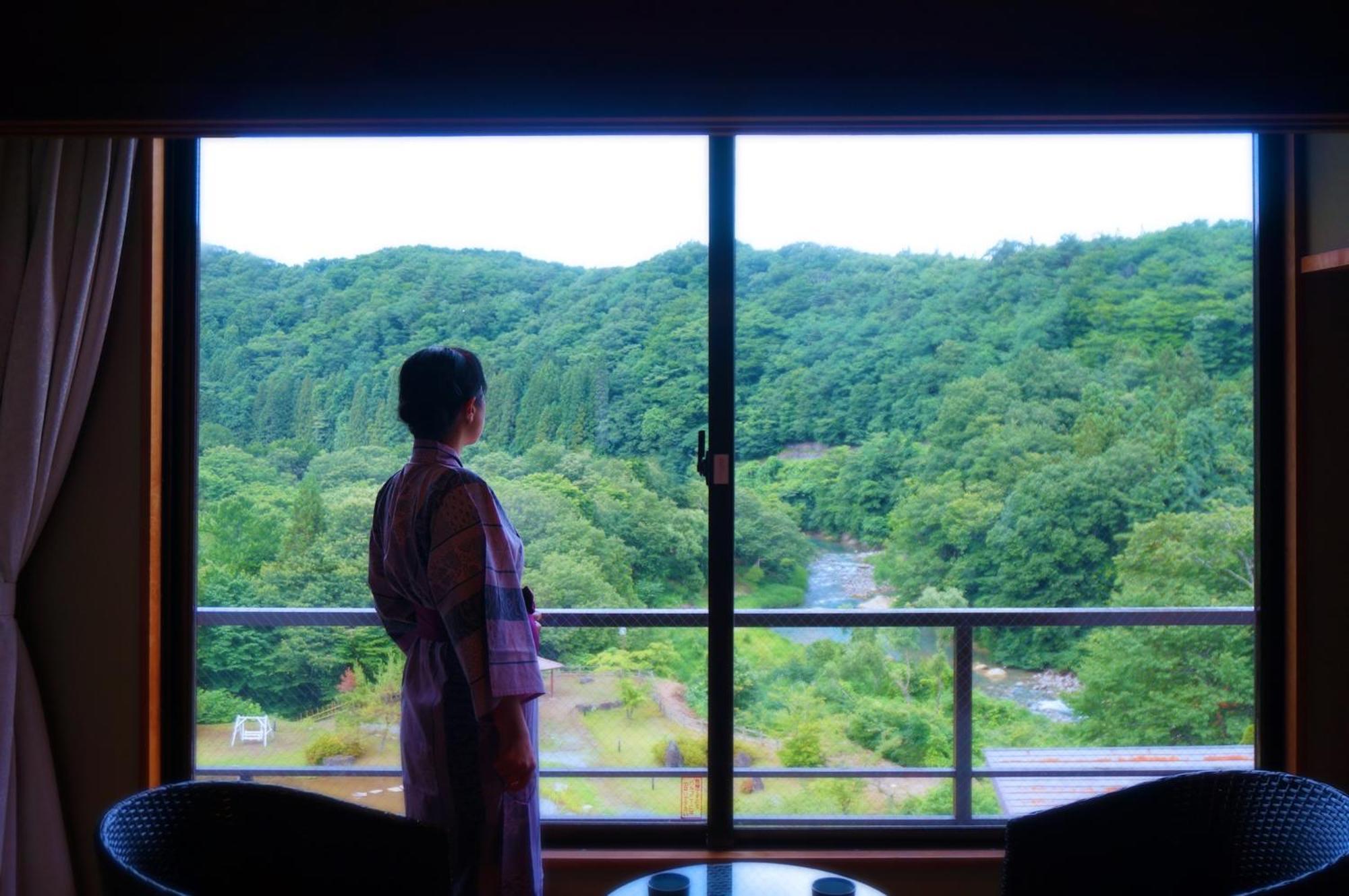 ホテル 山王山温泉　瑞泉卿 一関市 エクステリア 写真
